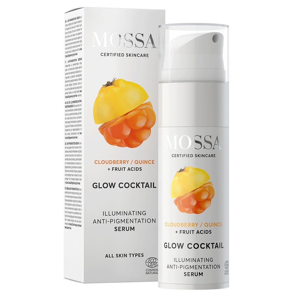 Läs mer om Mossa Glow Cocktail Illuminating Anti-pigmentation serum 25 ml