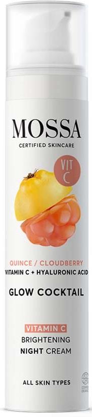 Mossa Glow Cocktail Glow Cocktail Vitamin C Brightening Night Cream 50 ml