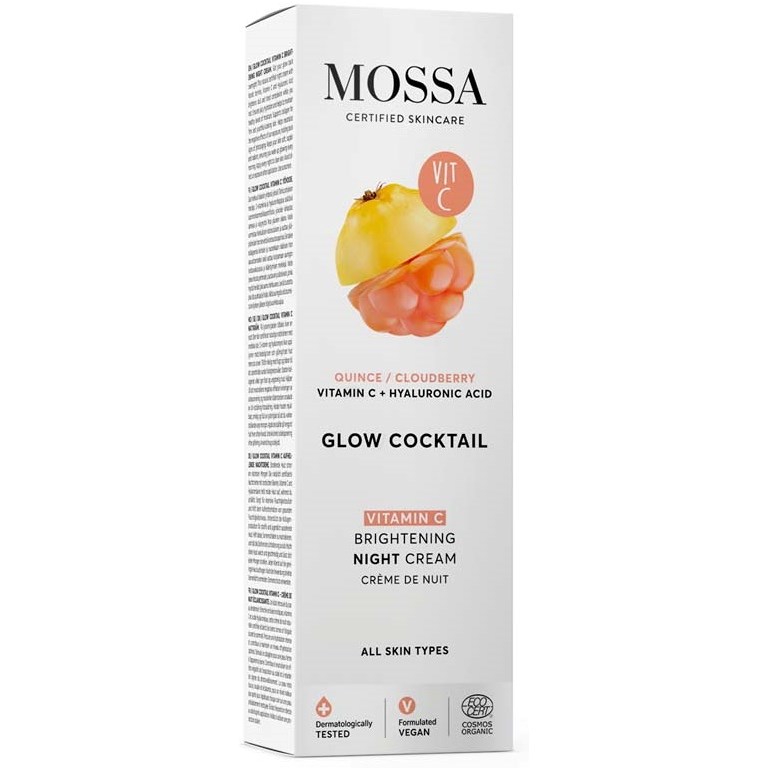 Alternativ bild 1 för Mossa Glow Cocktail Vitamin C Night Cream