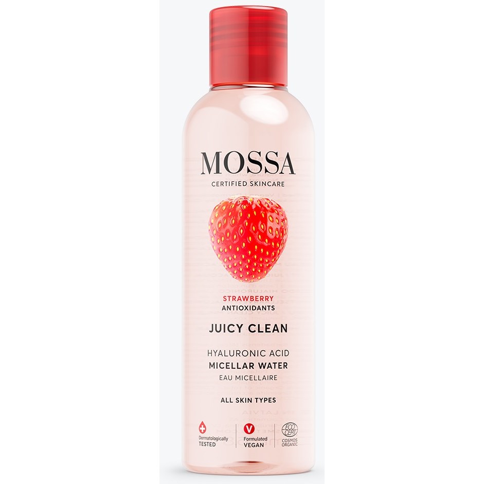 Läs mer om Mossa Juicy Clean Hyaluronic Acid Micellar Water 200 ml