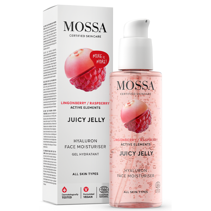 Mossa Juicy Jelly Hyaluron Face Moisturiser 100 ml billede
