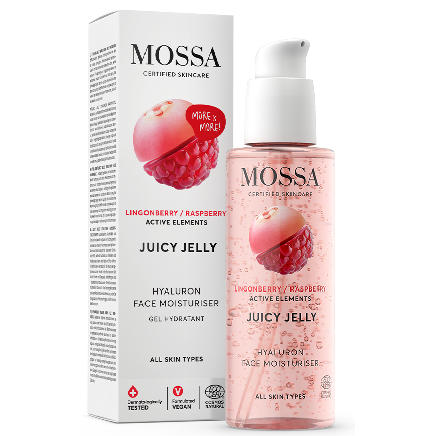 Läs mer om Mossa Juicy Jelly Hyaluron Face Moisturiser 100 ml