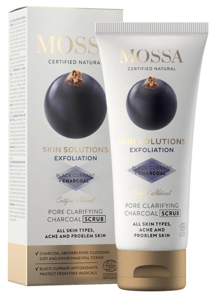 Mossa Skin Solutions Charcoal scrub 60ml