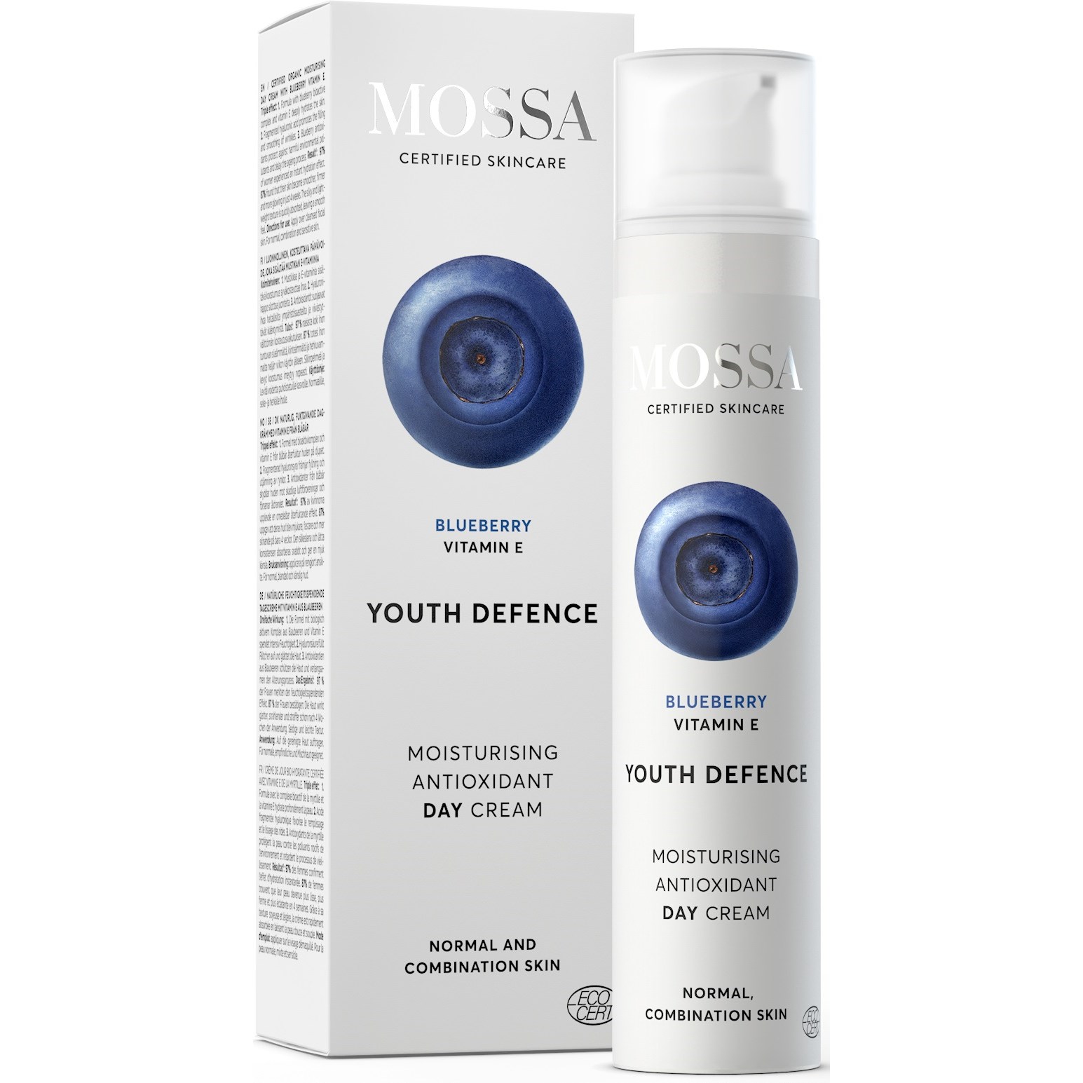 Alternativ bild 1 för Mossa Youth Defence Moisturising Antioxidant Day Cream 50 ml