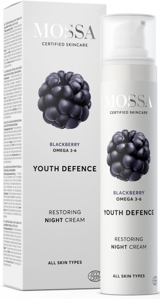 Mossa Youth Defence Restoring Night Cream