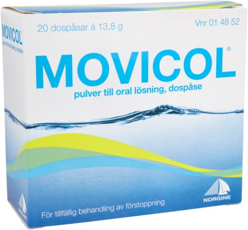 MOVICOL Pulver Oral lösning dospåsar 20 st