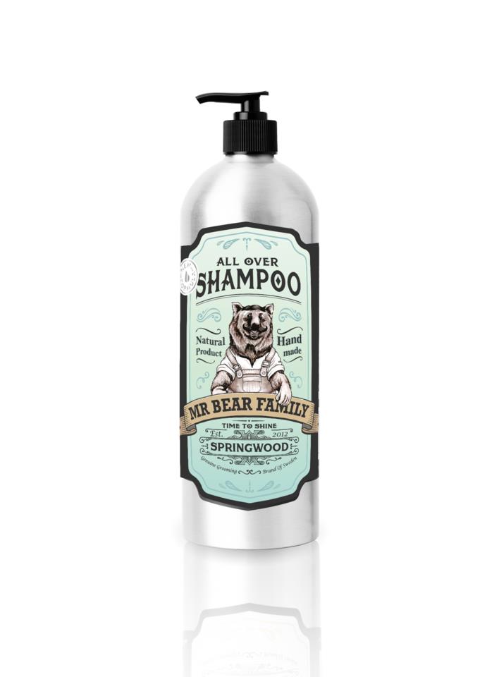 Mr Bear Family All Over Shampo - Springwood 1000 ml