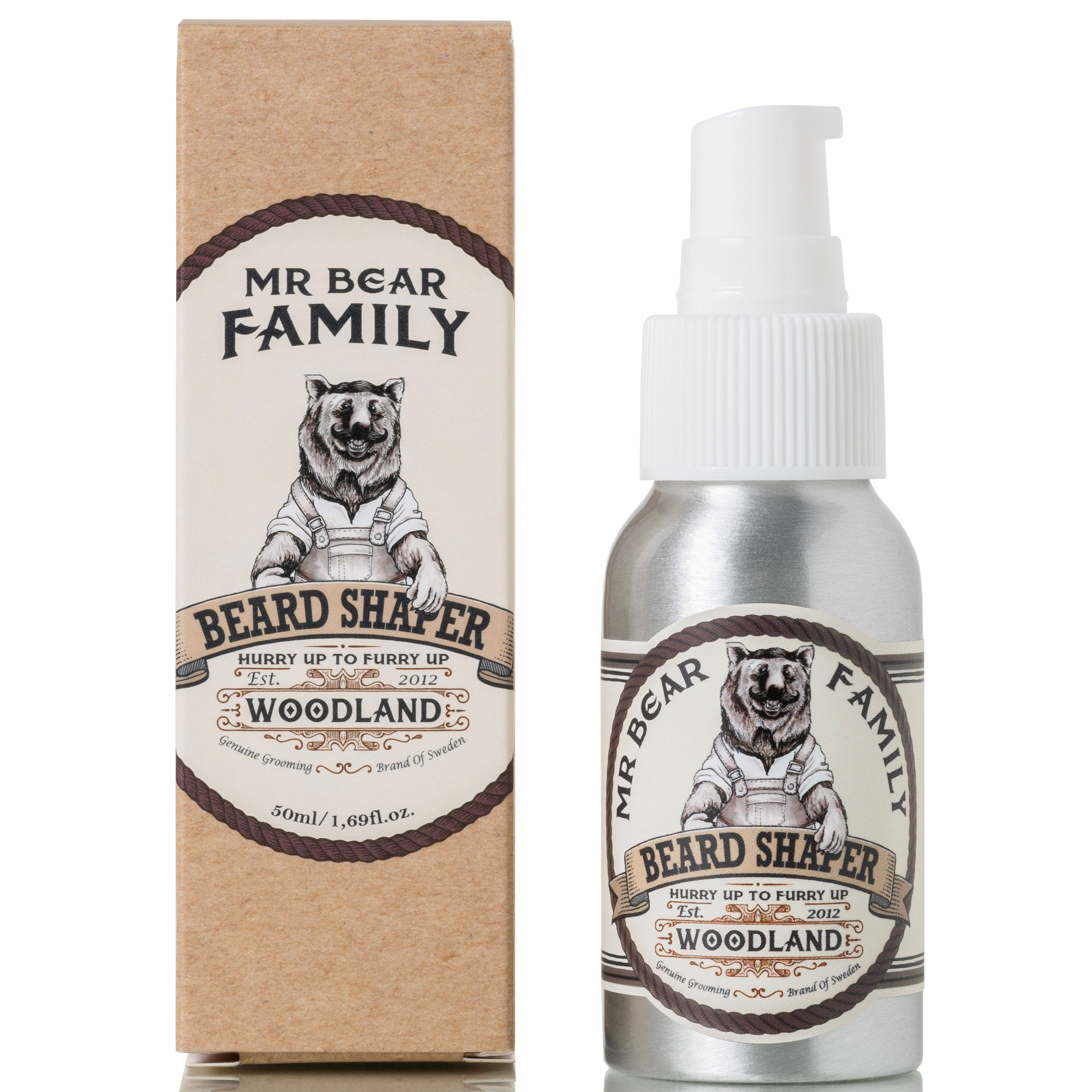 Läs mer om Mr Bear Family Beard Shaper Woodland 50 ml