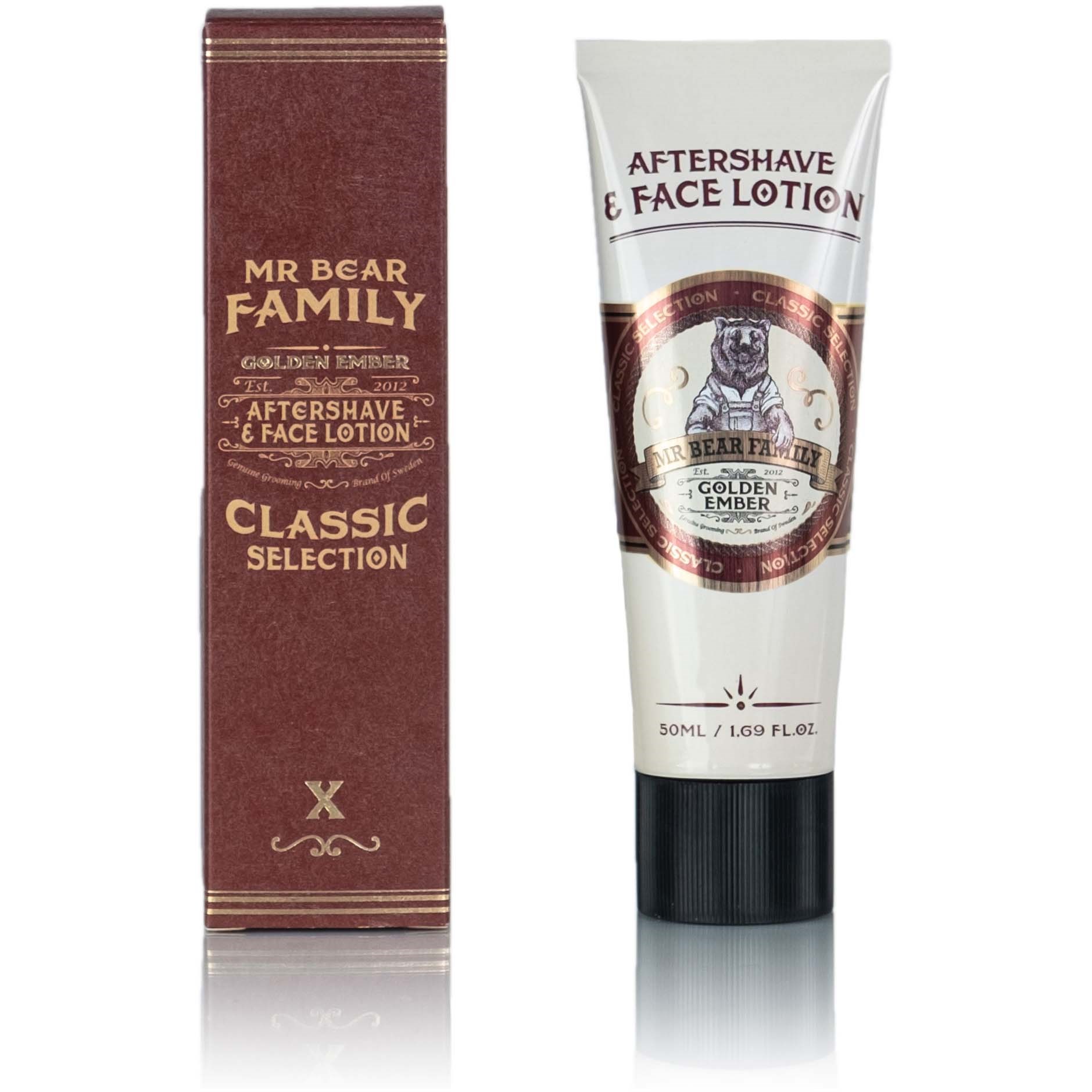 Alternativ bild 1 för Mr Bear Family Golden Ember Aftershave & Face Lotion 50 ml