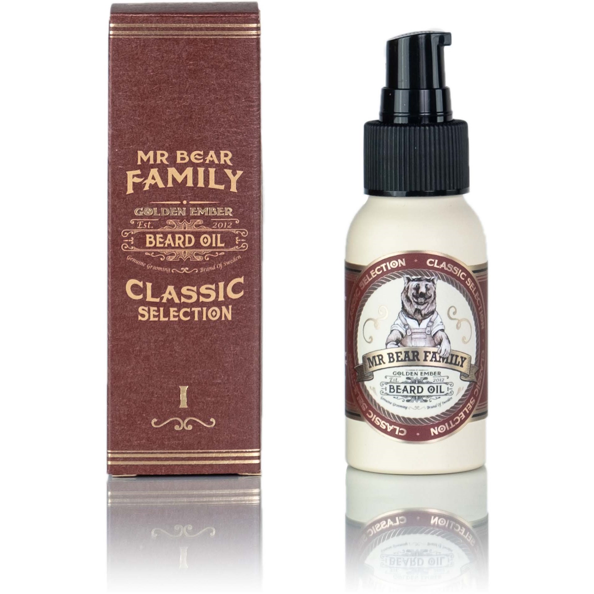 Alternativ bild 1 för Mr Bear Family Golden Ember Beard Oil 50 ml
