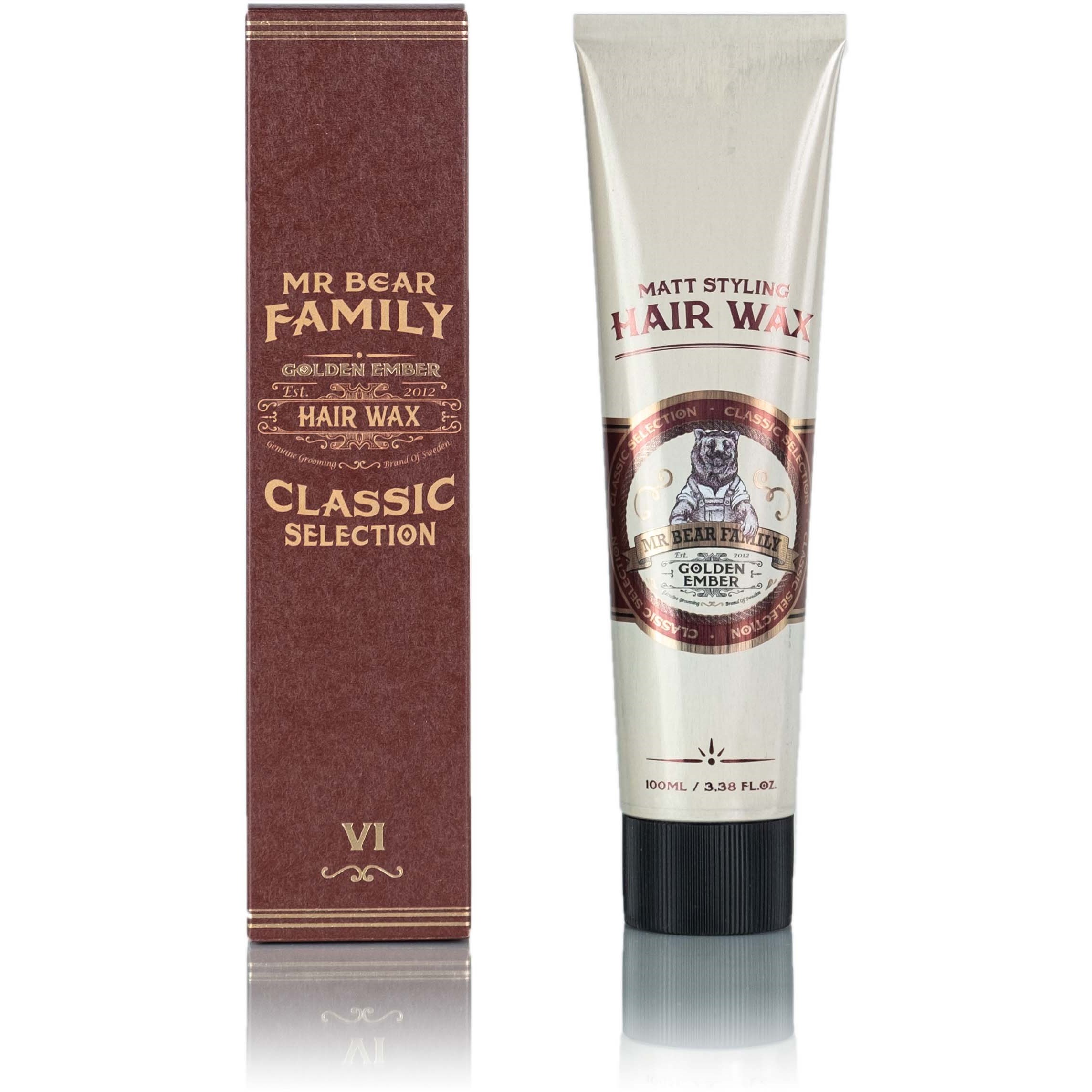 Alternativ bild 1 för Mr Bear Family Golden Ember Hair Wax 100 ml