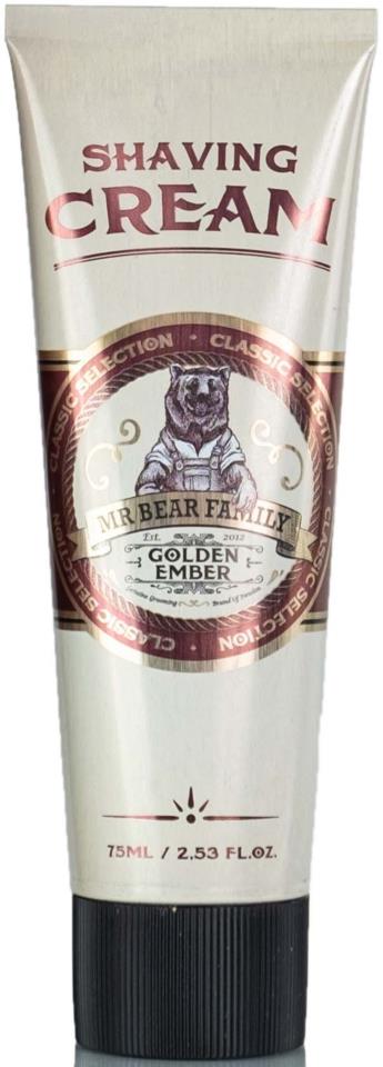 Mr Bear Family Golden Ember Shaving Cream 75 ml
