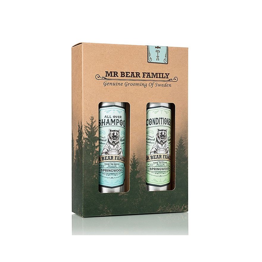 Mr Bear Family Kit Shampoo and Conditioner (250+250ml)
