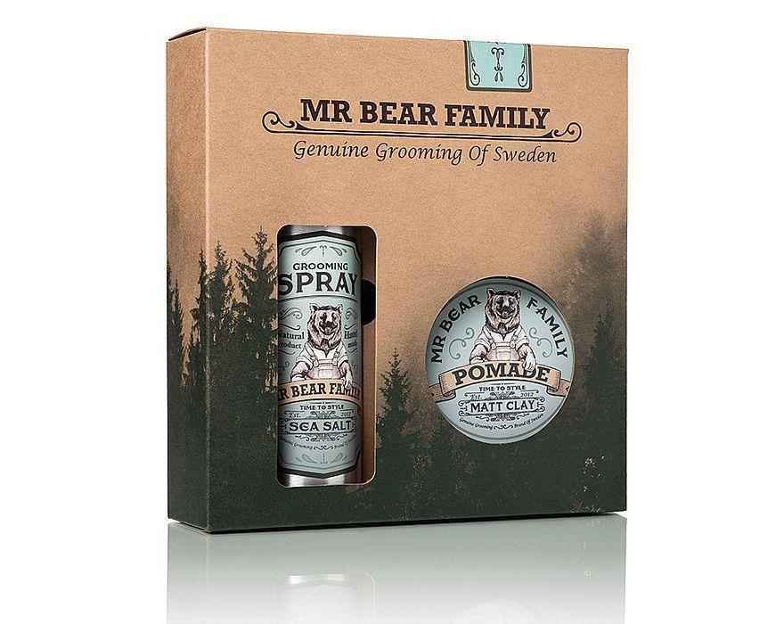 Mr Bear Family Kit Spray & Pomade Springwood