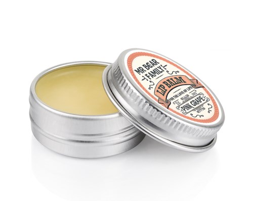 Mr Bear Family Lip Balm Pink Grape 15 ml