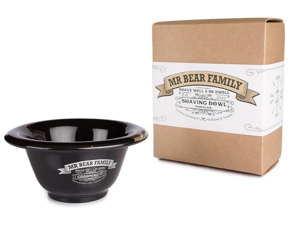 Mr Bear Family Shaving Bowl Porcelain
