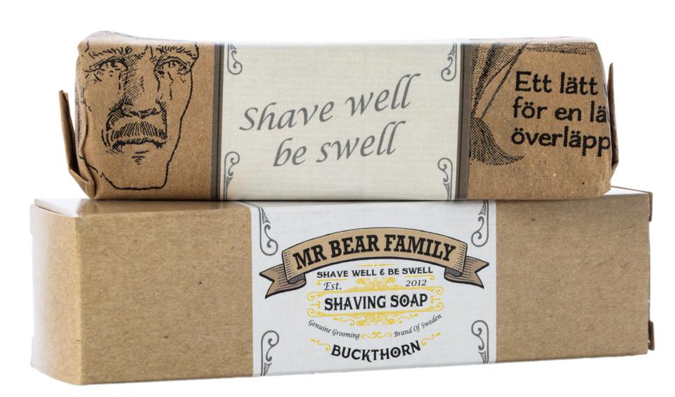 Mr Bear Family Shaving Soap Buckthorn