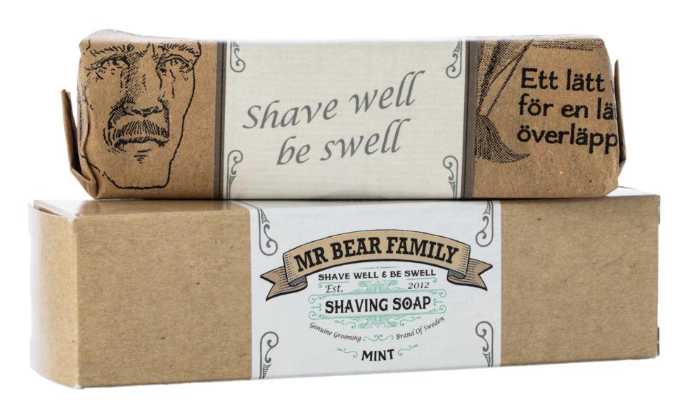 Mr Bear Family Shaving Soap Mint