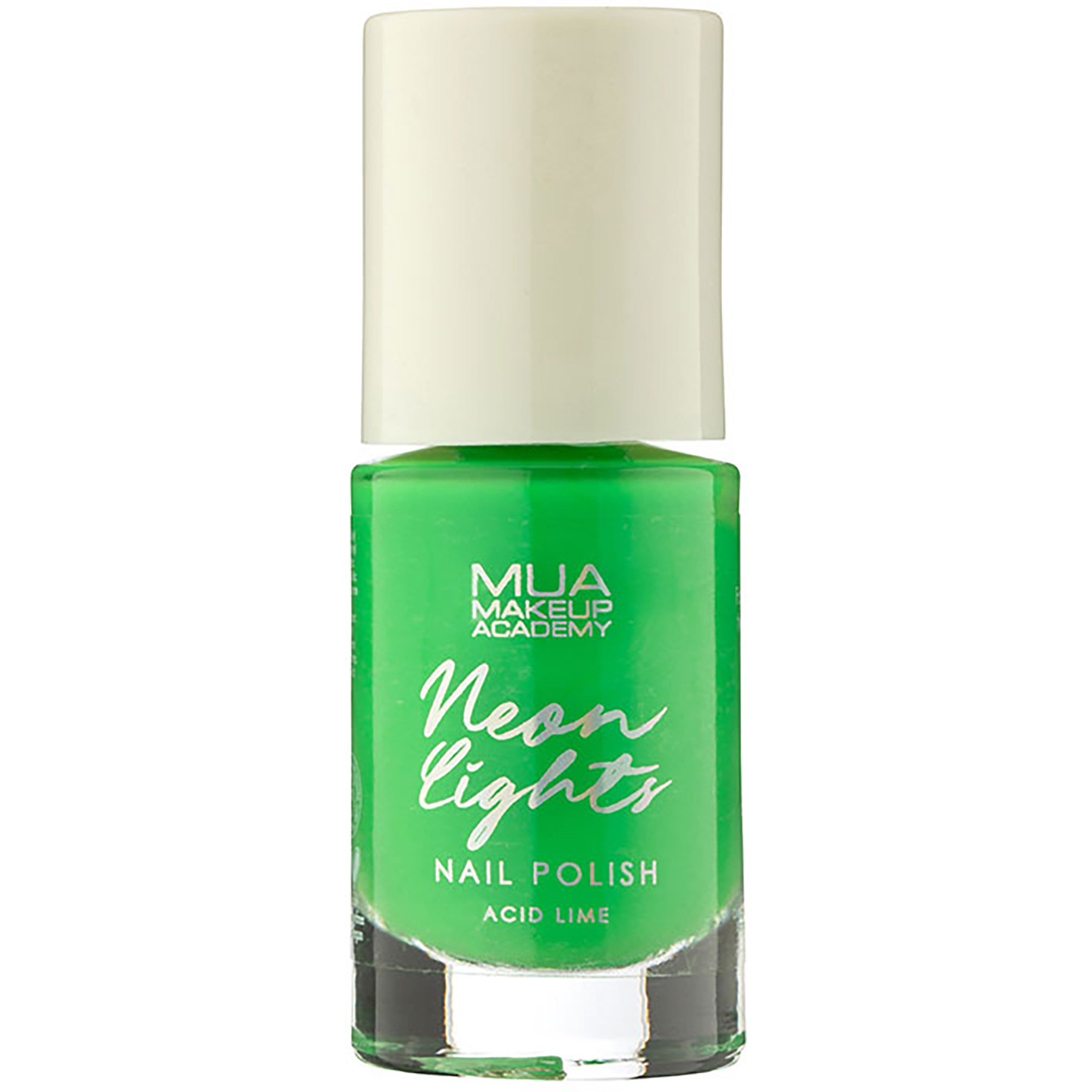 Läs mer om MUA Makeup Academy Neon Lights Longwear Nail Polish Acid Lime