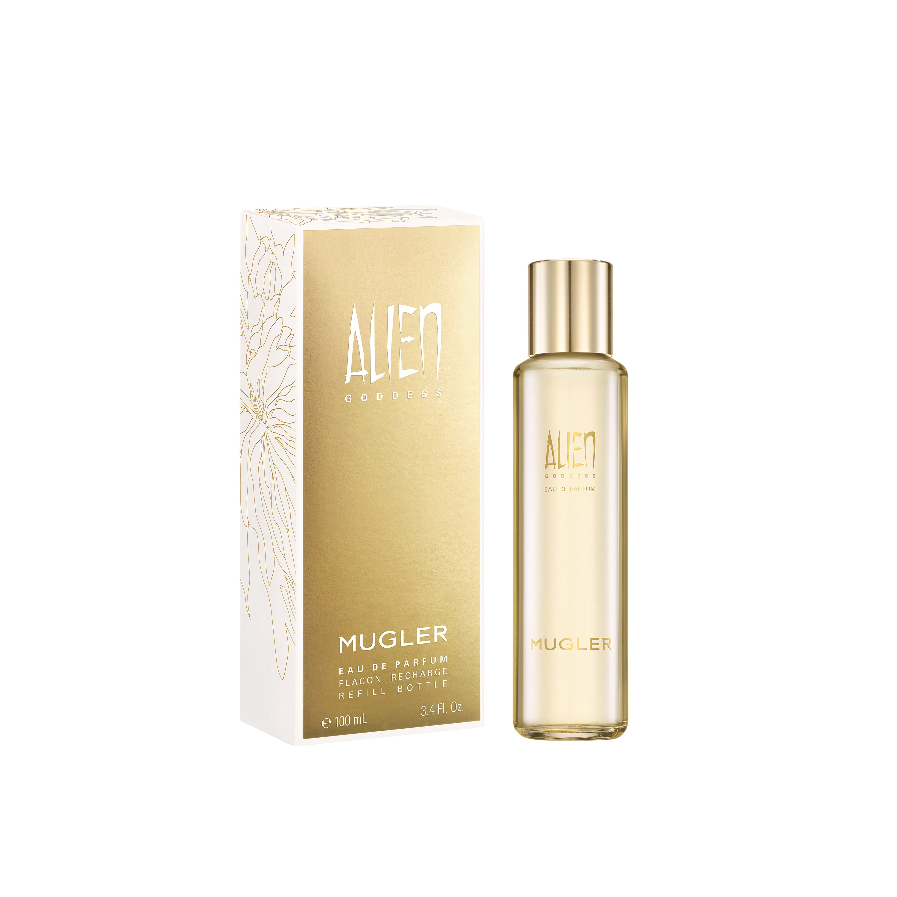 Alternativ bild 1 för Mugler Alien Eau de Parfum Refill Bottle 100 ml