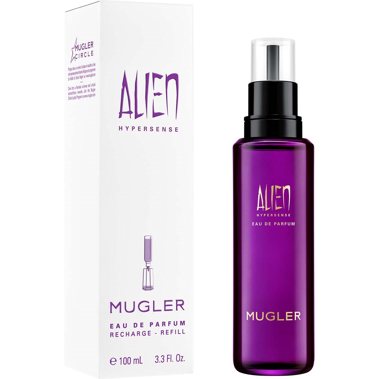 Alternativ bild 1 för Mugler Alien Hypersense Refill 100 ml