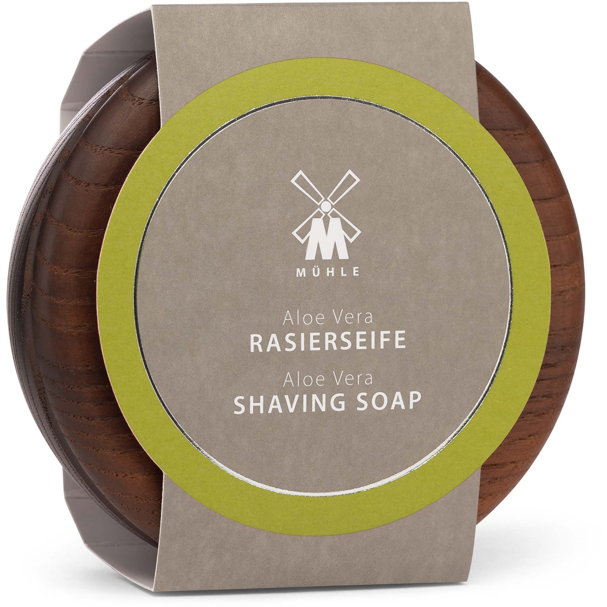 Mühle Aloe Vera Wooden Bowl with Shaving Soap 65 g