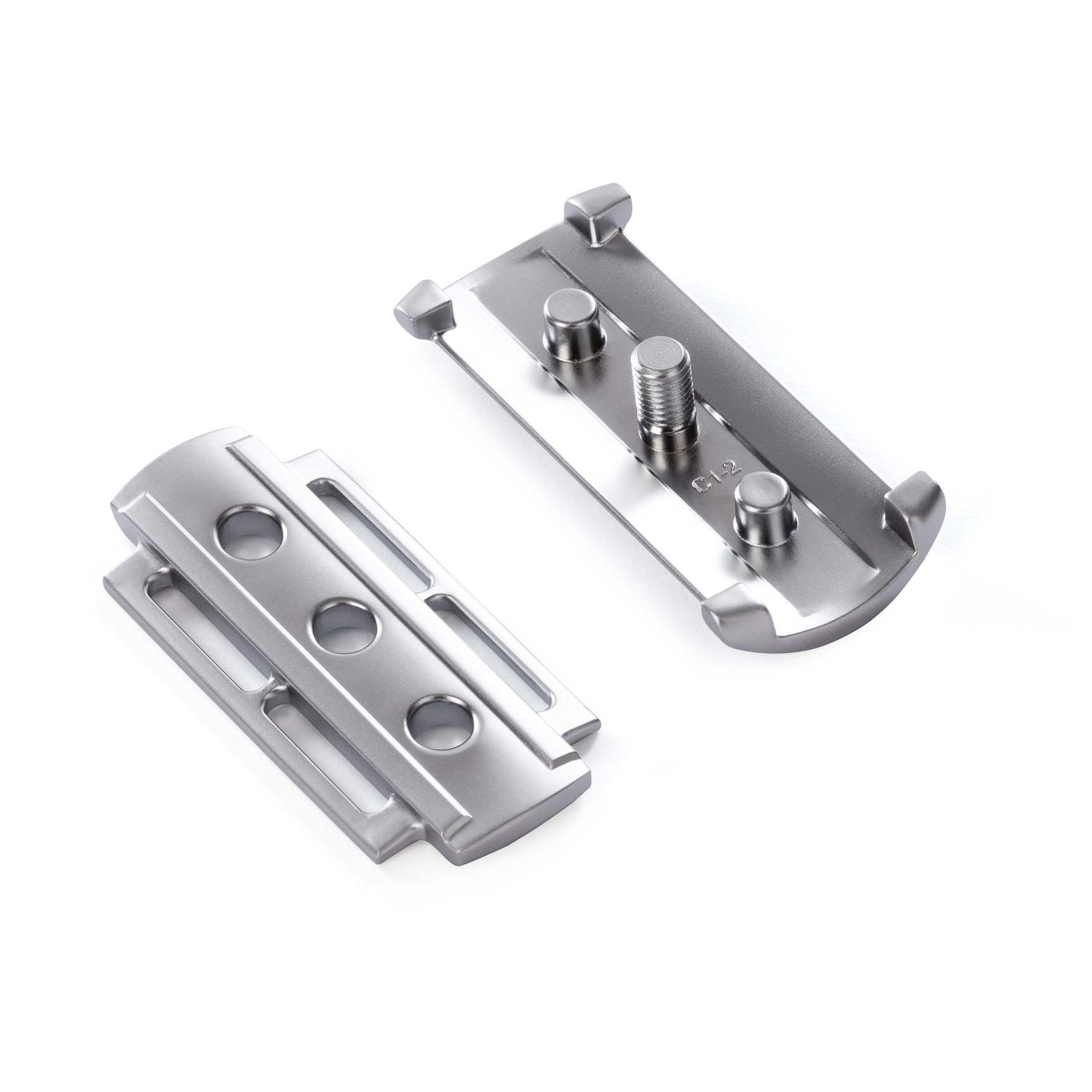 Alternativ bild 1 för Mühle Companion Unisex Safety Razor Silver Matt  Stone