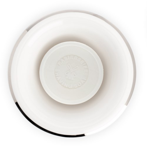 Mühle Porcelain Shaving Bowl Platinum Rim White