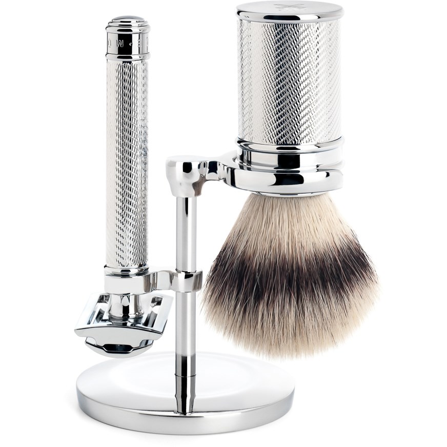 Läs mer om Mühle R89 Shaving Kit Silvertip Fibre