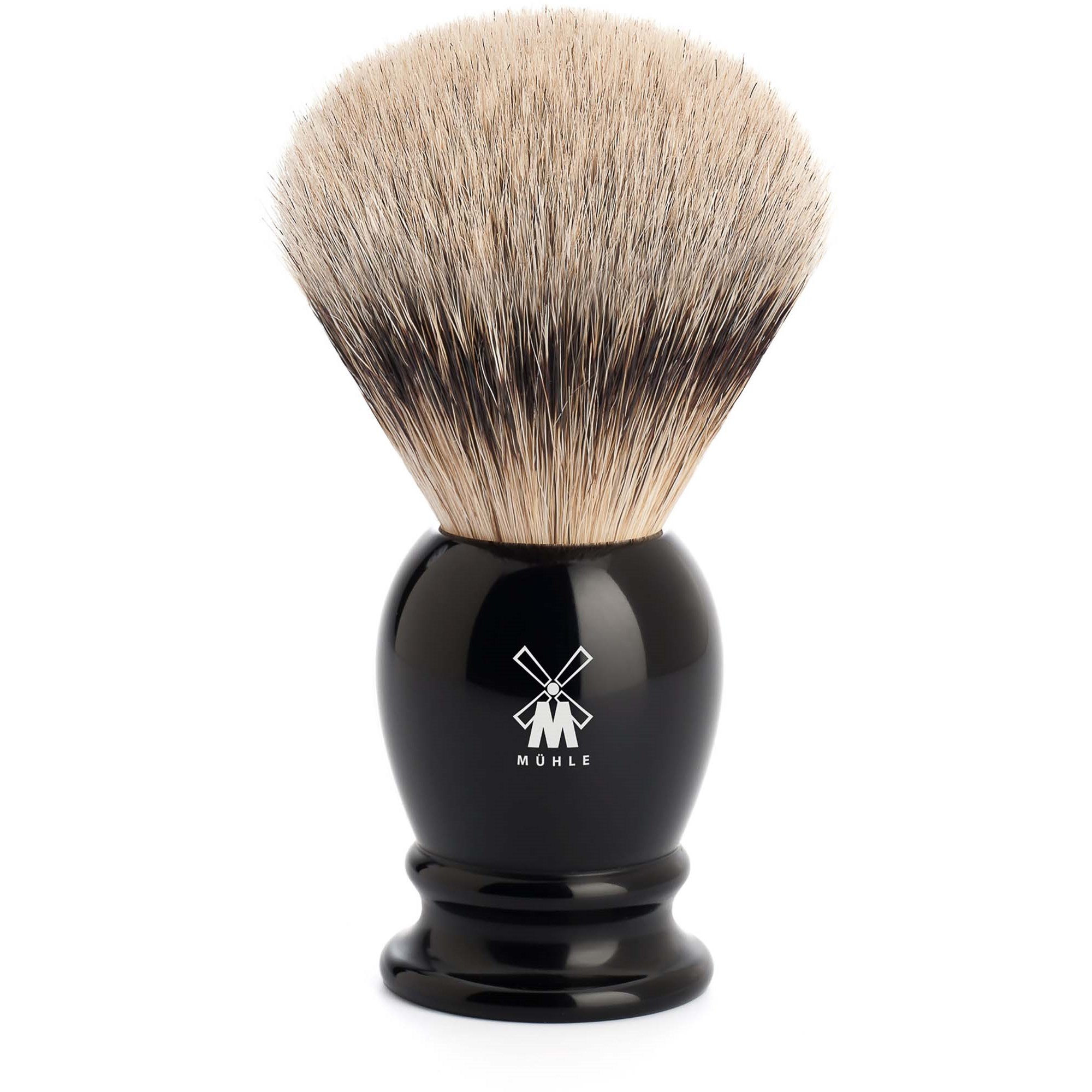 Mühle Mühle Rakborste Silvertip Badger Classic Resin Black-L parfym