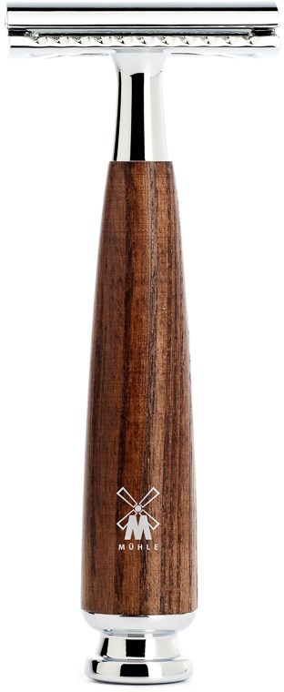 Mühle Rytmo Safety Razor Ash Steamed Closed Comb
