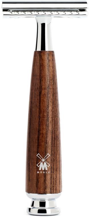 Mühle Rytmo Safety Razor Ash Steamed Closed Comb