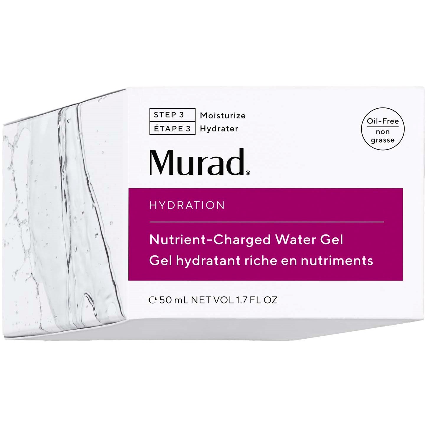 Alternativ bild 1 för Murad Hydration Nutrient-Charged Water Gel 50 ml