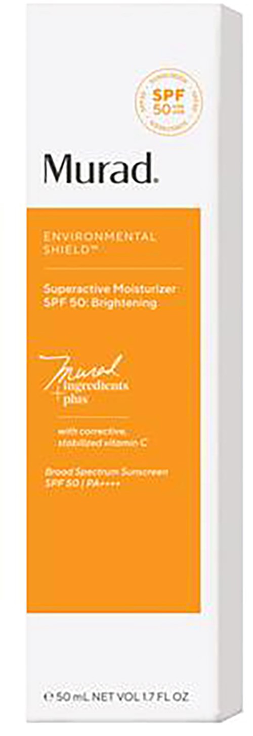 Det är en hudvårdspaket för Murad Environmental Shield ansiktskräm med SPF 50 och vitamin C.