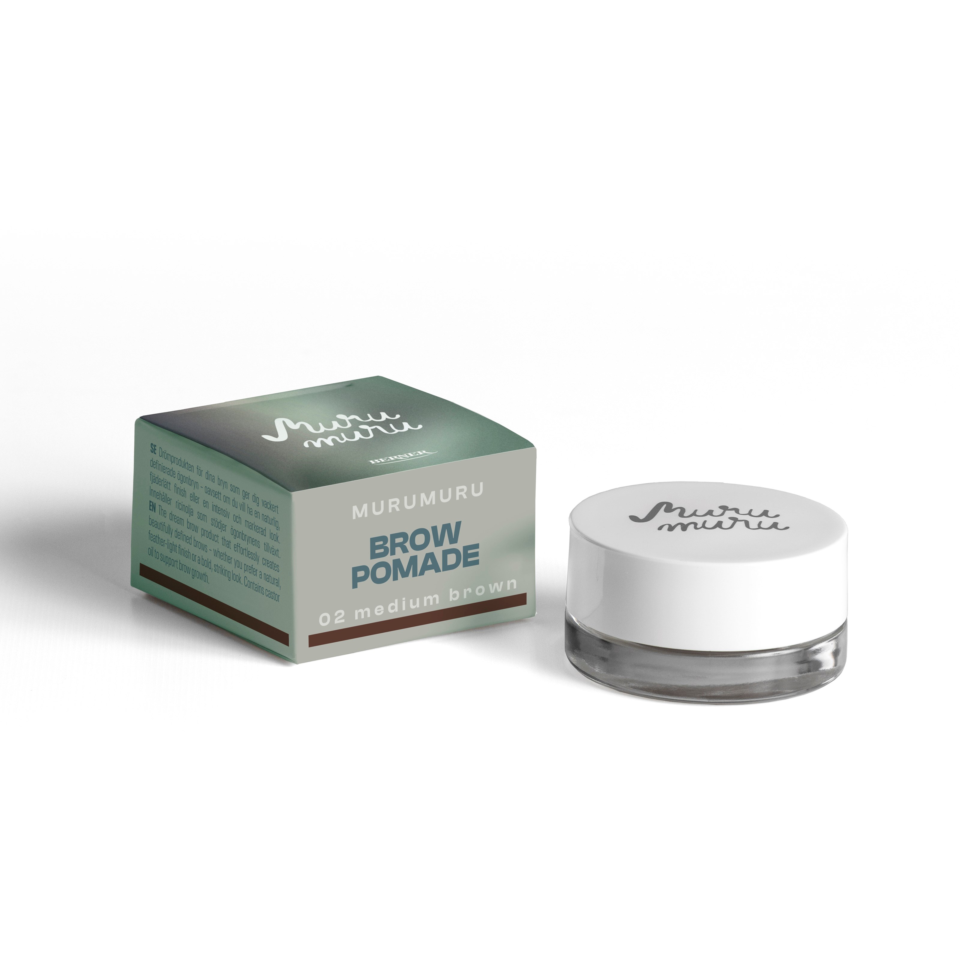 Murumuru Brow Pomade 02 Medium Brown