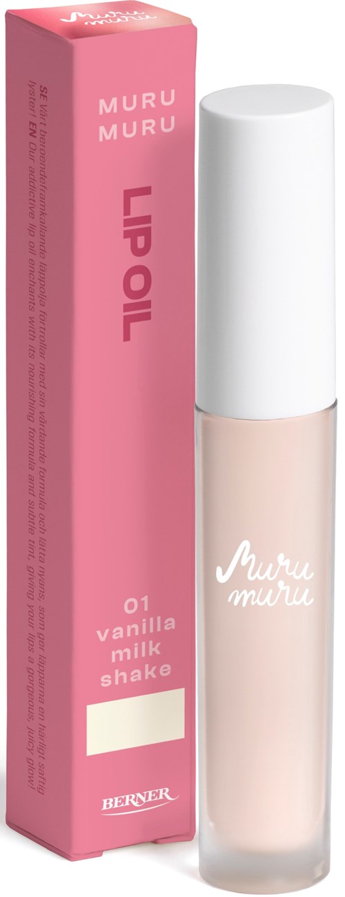 Murumuru Lip Oil 01 Vanilla Milkshake