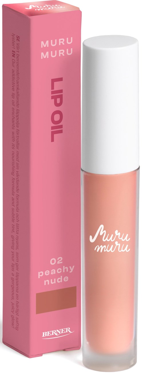 Murumuru Lip Oil 02 Peachy Nude