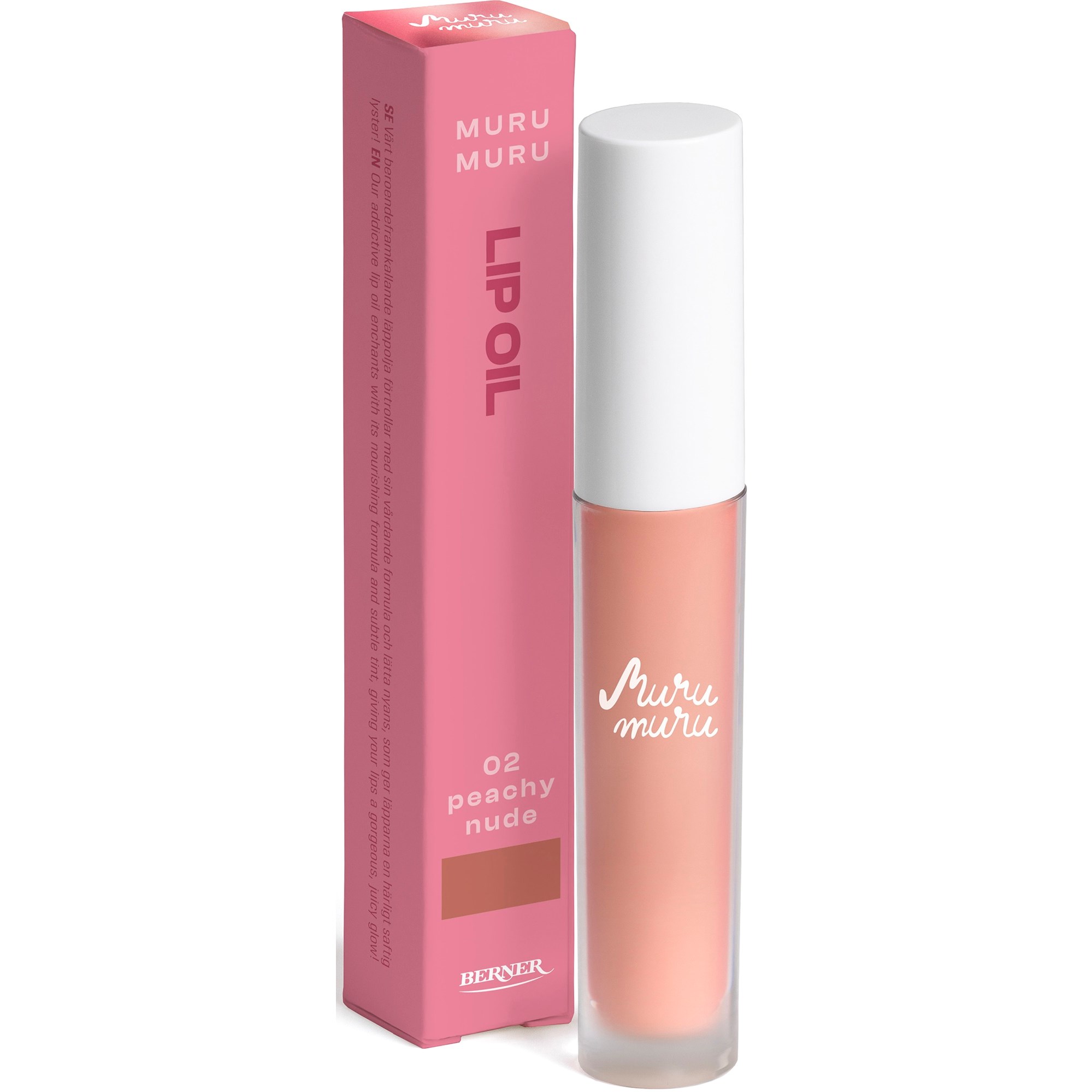 Murumuru Lip Oil 02 Peachy Nude