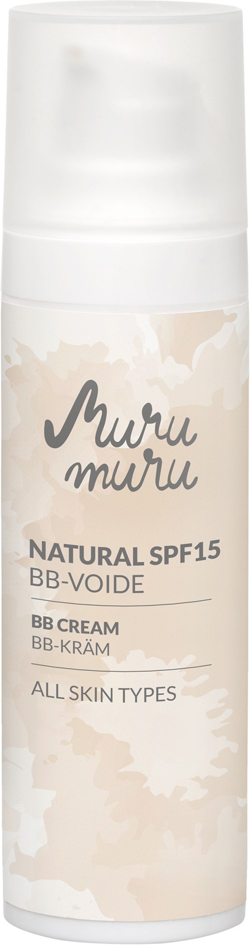 Murumuru Natural BB Cream SPF 15 30 ml