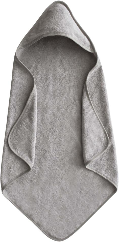 Mushie Hooded Towel (Gray)