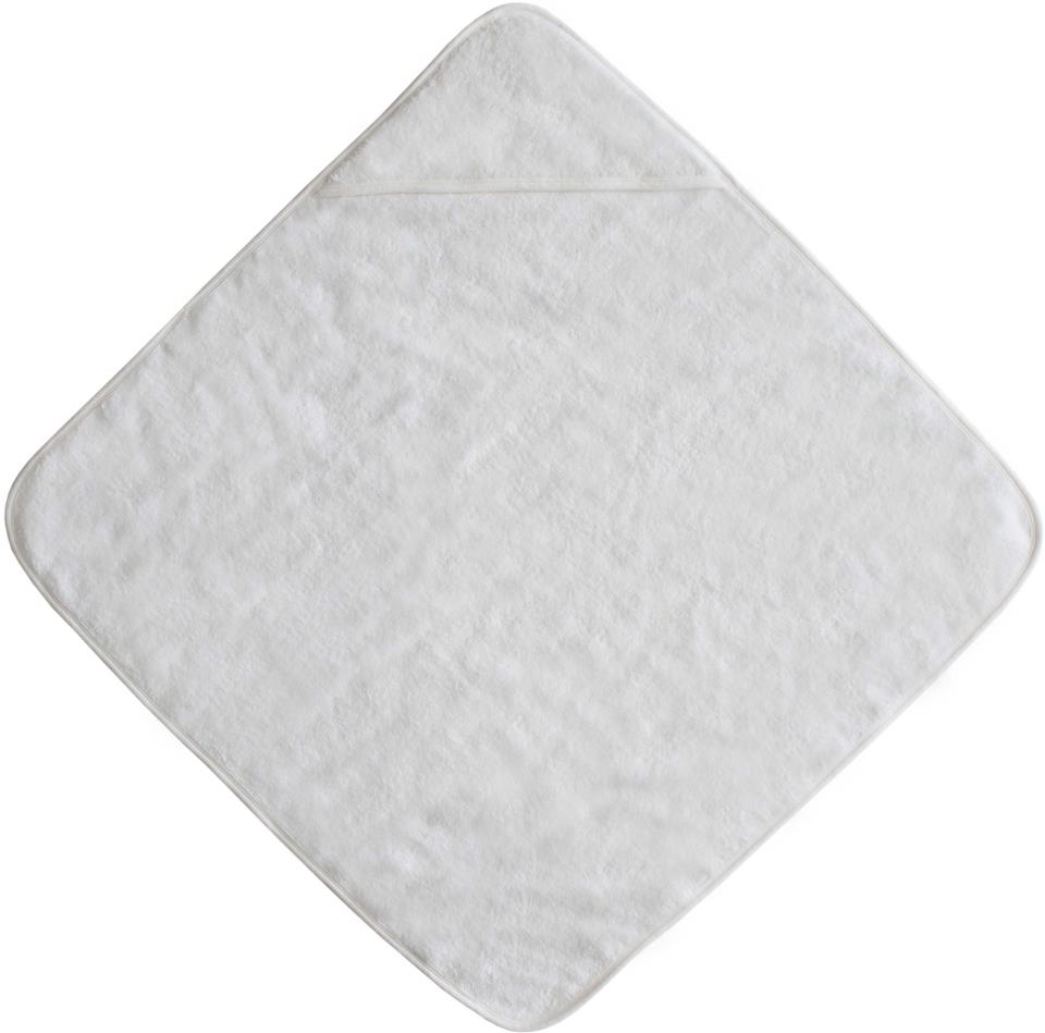 Mushie Hooded Towel (Pearl)