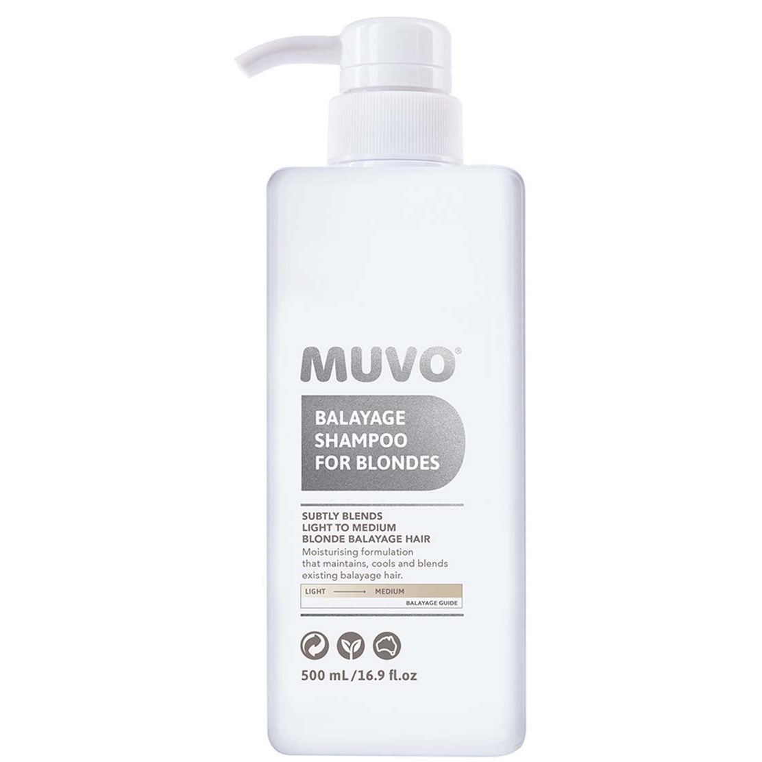 Läs mer om Muvo Balayage Shampoo For Blondes 500 ml