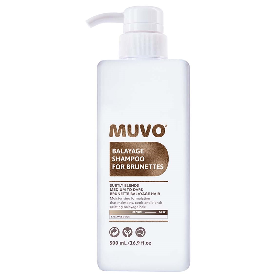 Läs mer om Muvo Balayage Shampoo For Brunettes 500 ml