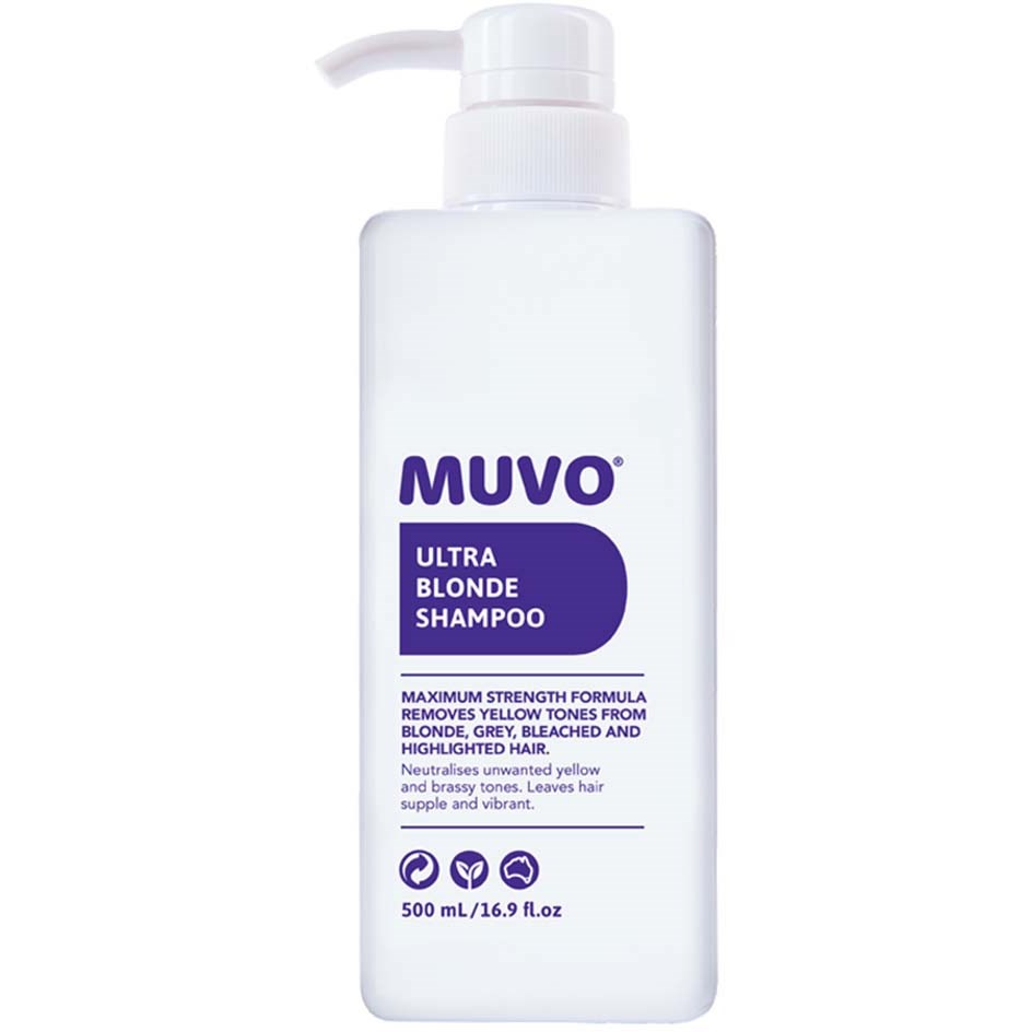 Läs mer om Muvo Ultra Blonde Shampoo 500 ml