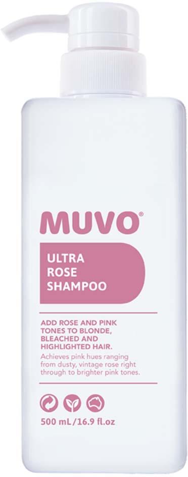 Muvo Ultra Rose Shampoo 500 ml
