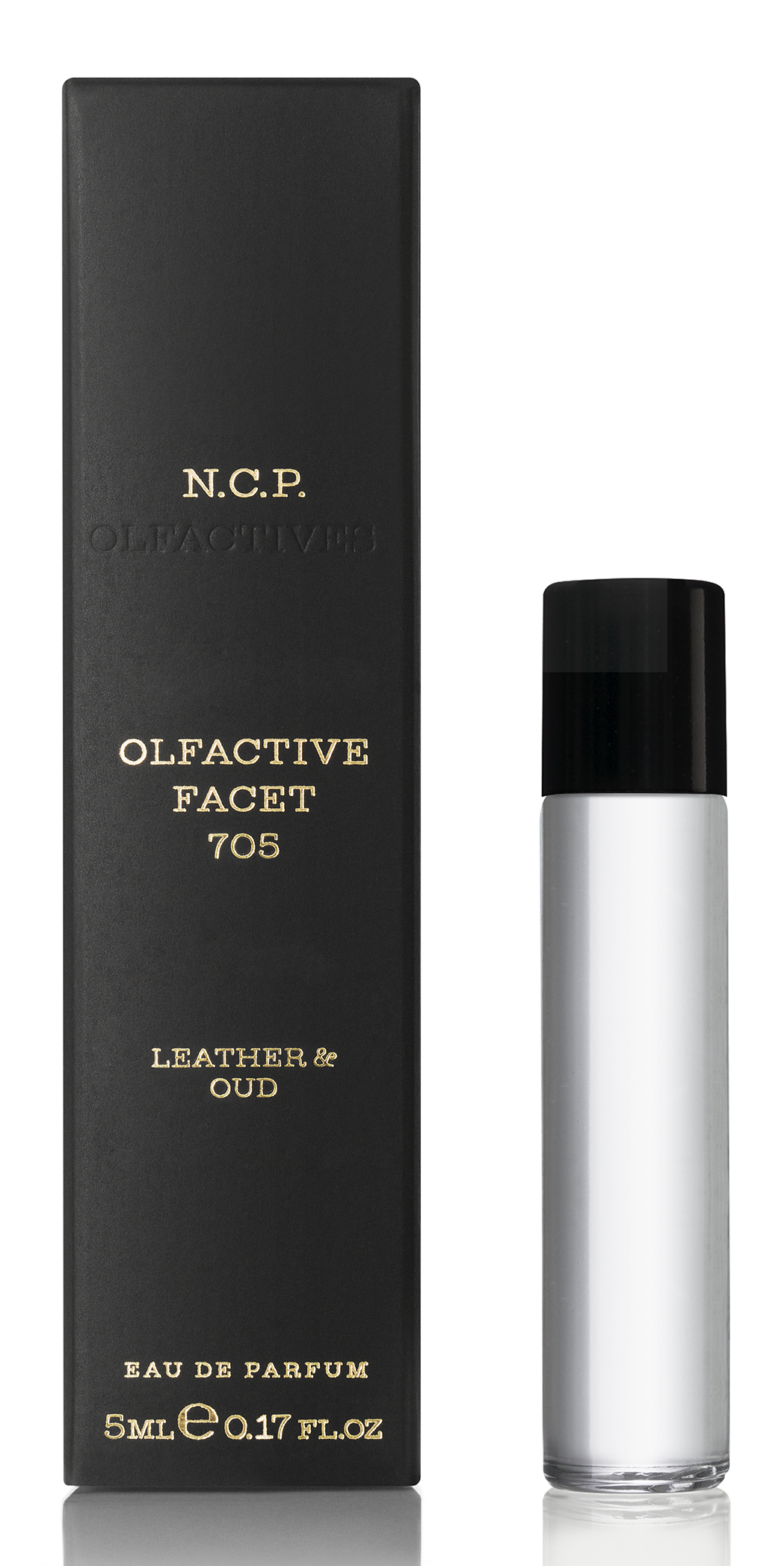 n.c.p. olfactive facet 705 - leather & oud woda perfumowana 5 ml   