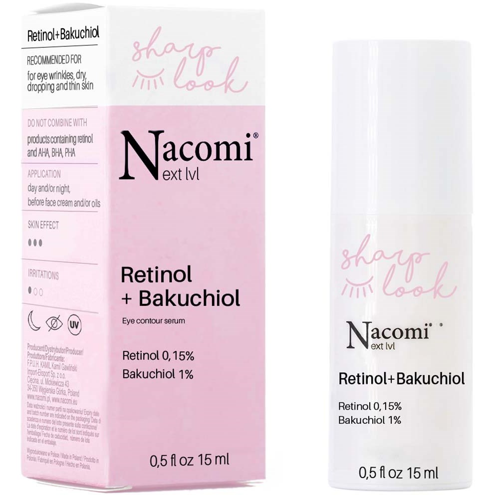 Läs mer om Nacomi Anti-wrinkle eye serum 15 ml