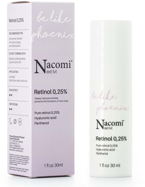 Nacomi Next Level Be Like Phoenix Retinol 0,25% 30 ml