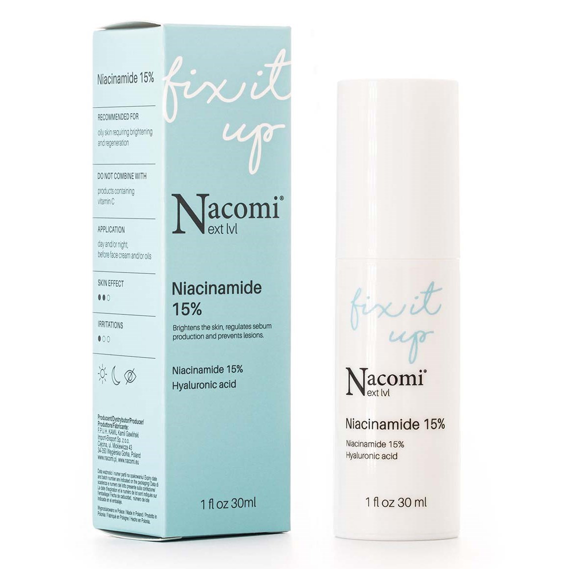Läs mer om Nacomi Fix It Up Niacynamide 15% 30 ml