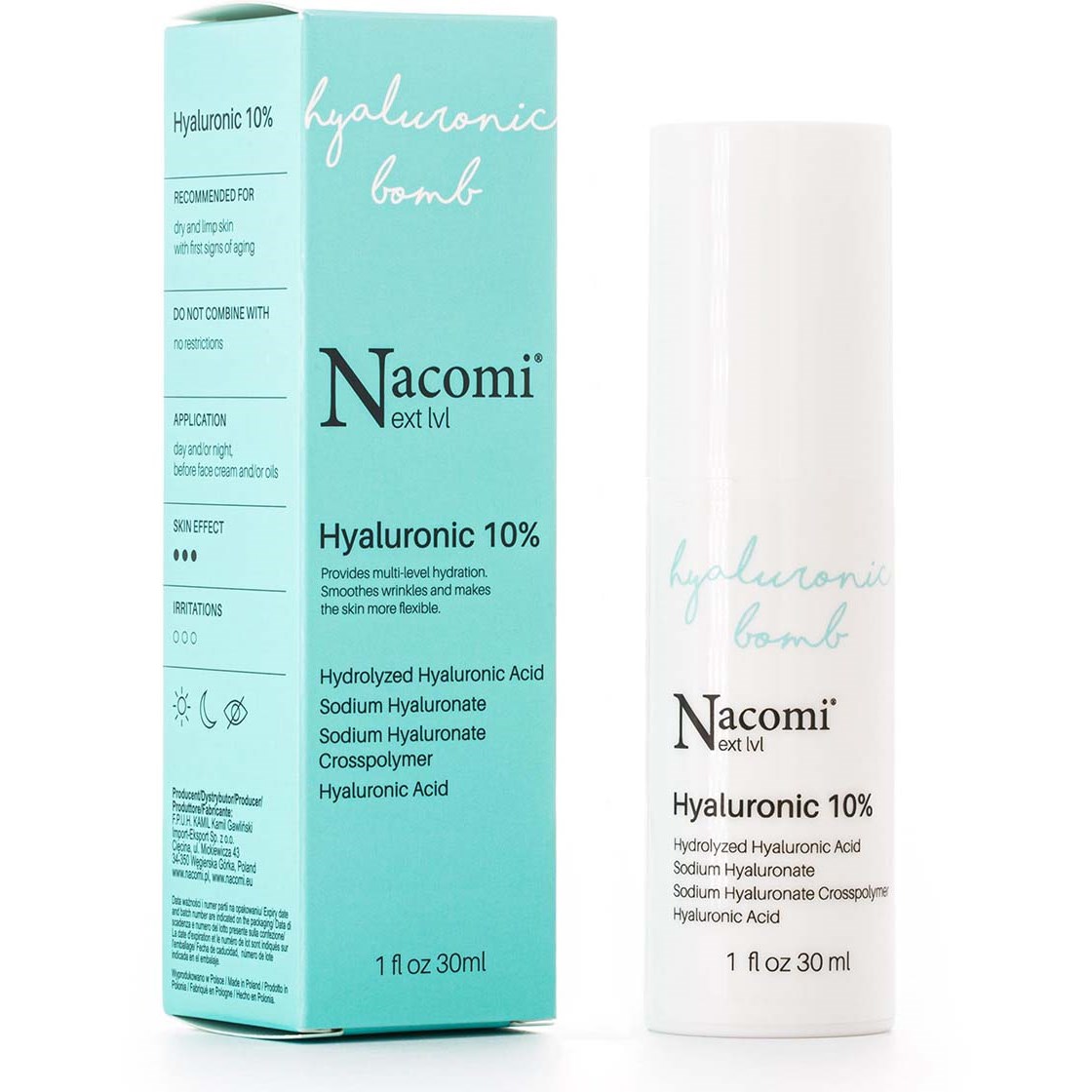 Läs mer om Nacomi Hialuronic Bomb Hialuronic 10% 30 ml